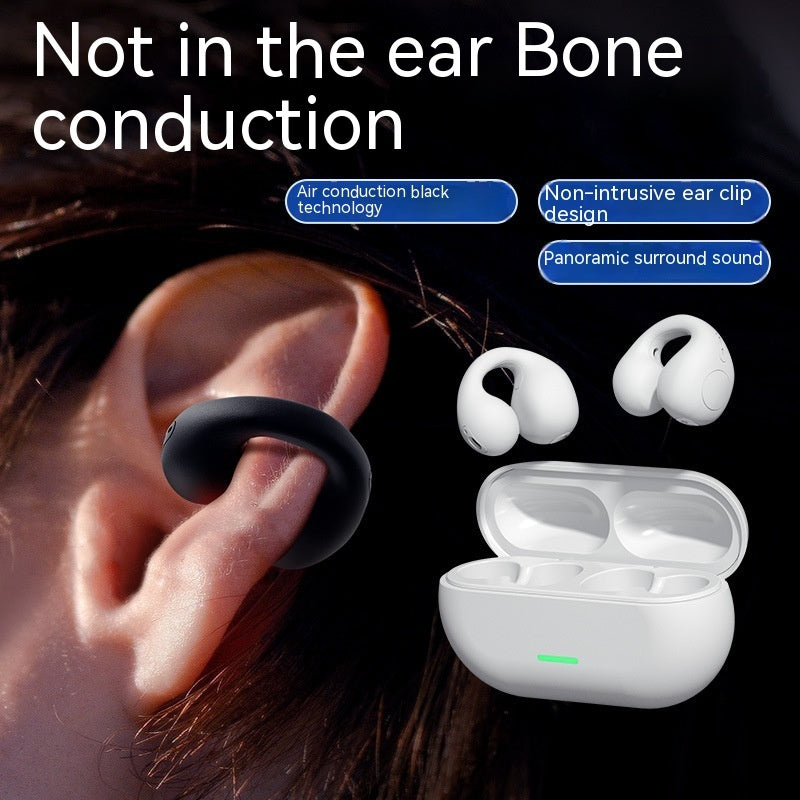 Wireless Ear Clip Bluetooth Headset.
